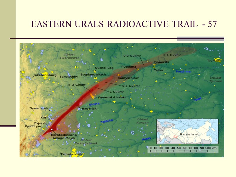 EASTERN URALS RADIOACTIVE TRAIL - 57